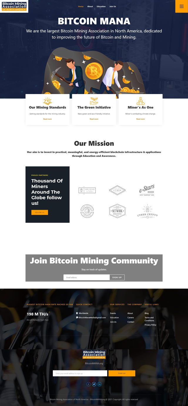 bitcoinmana.org - Homepage