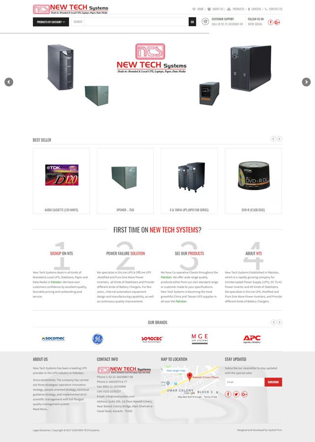 newtsystem.com - Homepage