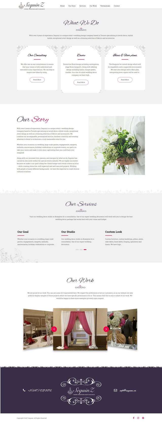sequinz.ca - Homepage